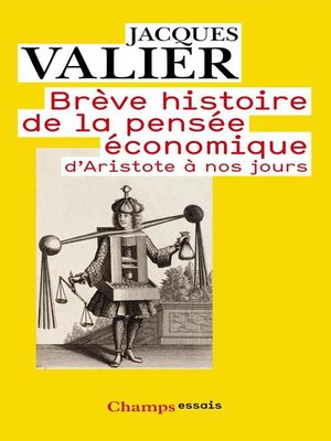 cover image of Brève histoire de la pensée économique